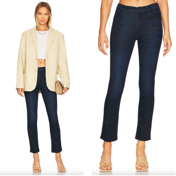 Mother Denim - Mother The Mid Rise Dazzler ankle in Now or Never wash size 26